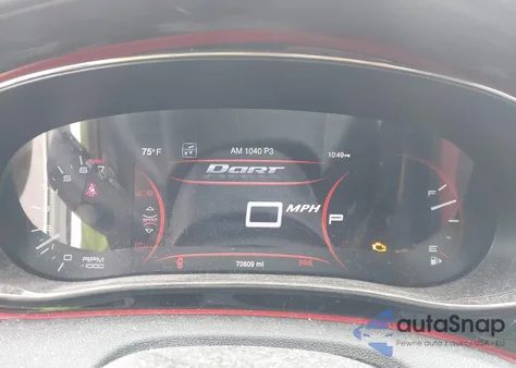 2013 Dodge Dart Gt z USA, uszkodzony, nr VIN 1C3CDFCBXDD341135